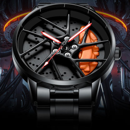 Relógio Design - Aro  Porsche 911 GT3 RS Exclusivo