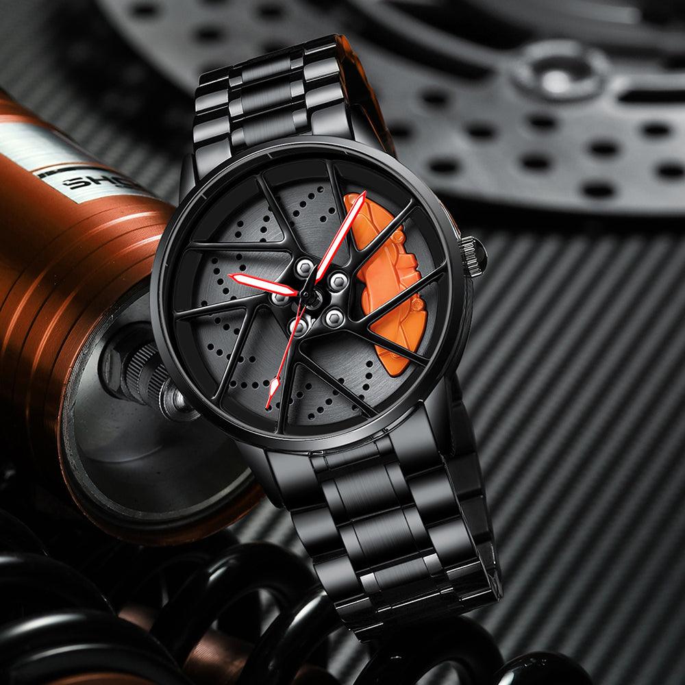 Relógio Design - Aro  Porsche 911 GT3 RS Exclusivo